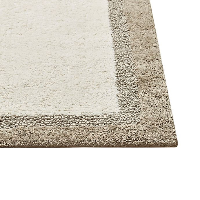 slide 3 of 5, Madison Park Amherst Bath Rug - Taupe, 20 in x 30 in