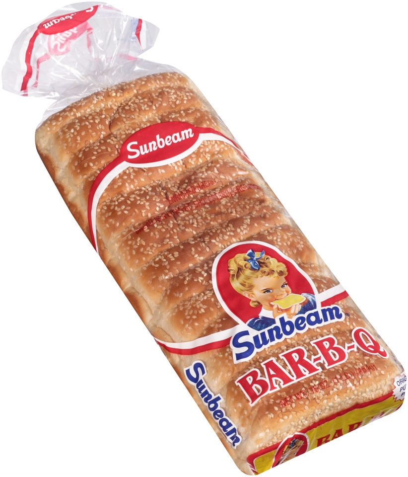 slide 1 of 1, Sunbeam Barbq Bread, 16 oz