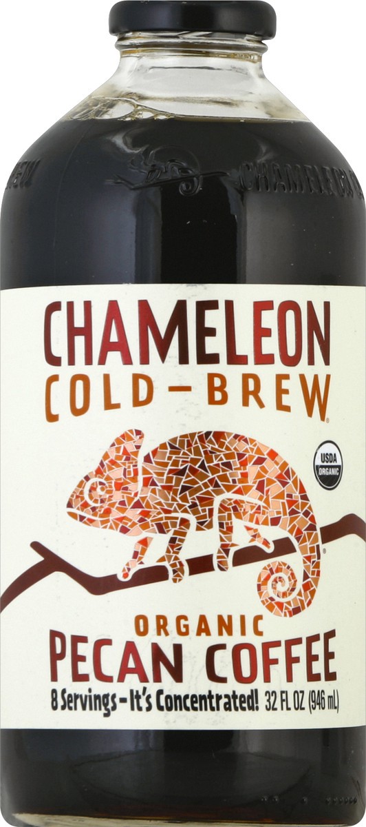 slide 4 of 4, Chameleon Cold-Brew Organic Coffee Concentrated Pecan, 32 fl oz