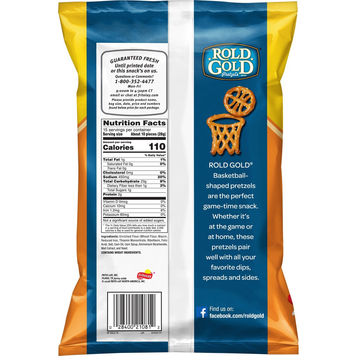 slide 2 of 3, Rold Gold Pretzels, 15 oz