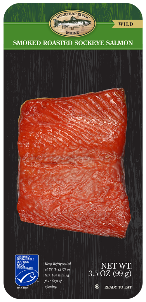 slide 1 of 1, Ducktrap River of Maine Smoked Roasted Sockeye Pepper, 3.5 oz