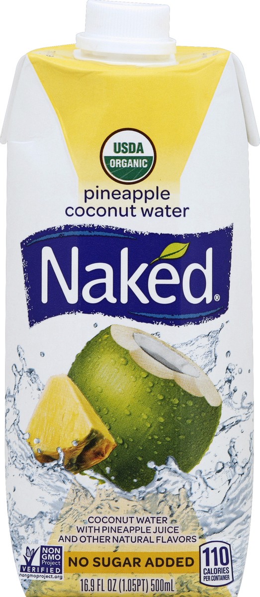 slide 4 of 4, Naked Pinapple Coconut Water - 16.9 fl oz, 16.9 fl oz