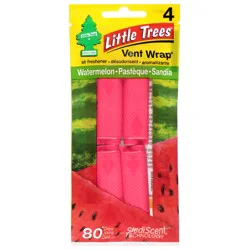 Little Trees Vent Wrap Watermelon Air Freshener 4 Each