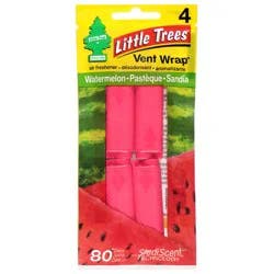 Little Trees Vent Wrap Watermelon Air Freshener 4 Each