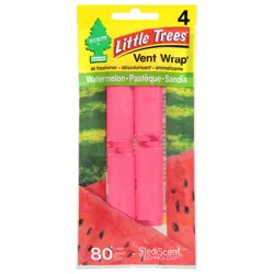 Little Trees Vent Wrap Watermelon Air Freshener 4 Each
