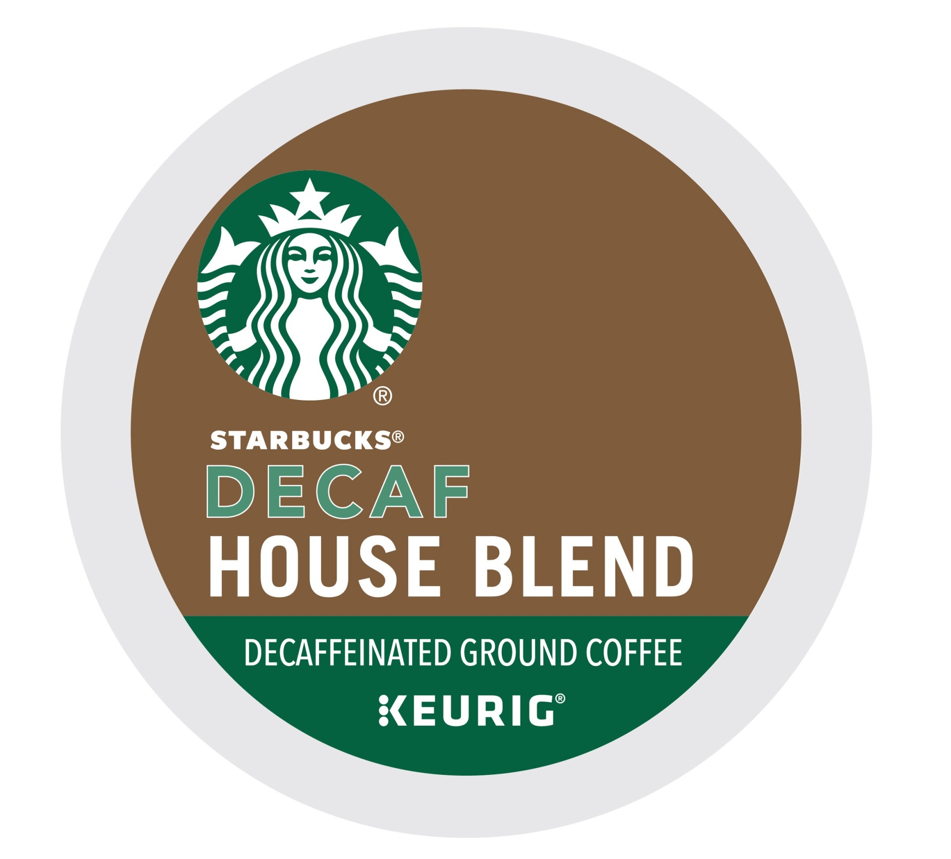 slide 1 of 6, Starbucks House Blend Decaf Coffee Keurig K-Cup Pods, 16 ct