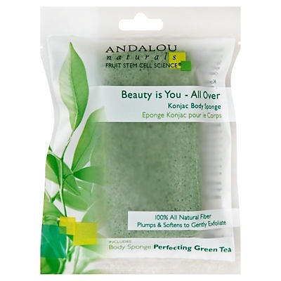 slide 1 of 1, Andalou Naturals Beauty is You All Over Konjac Body Sponge, 0.47 oz