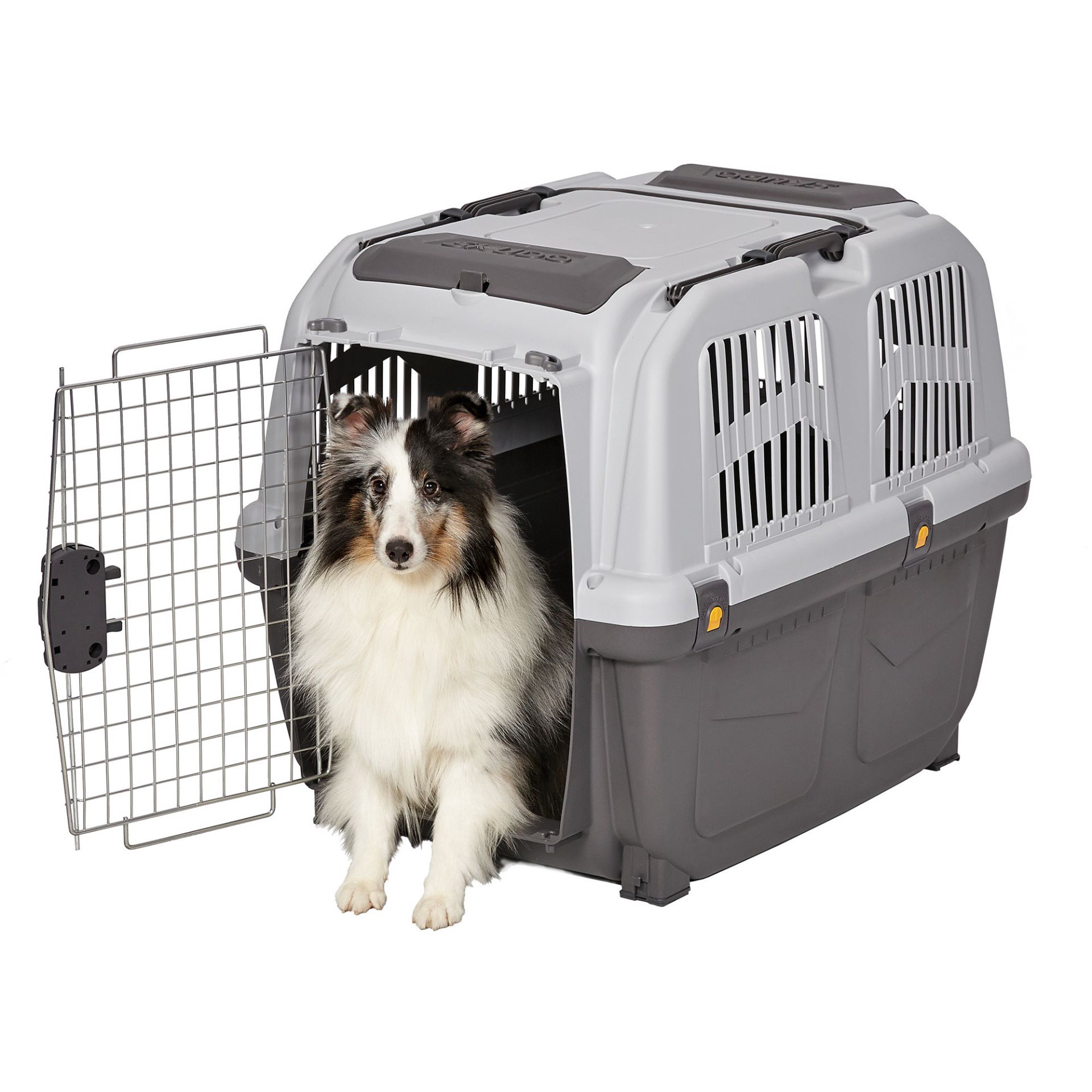 slide 1 of 1, Midwest Homes For Pets Skudo Plastic Pet Travel Carrier, 32\l x 23\ inw x 26\ inh in