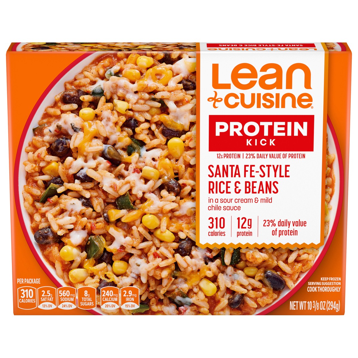 slide 1 of 9, Lean Cuisine Favorites Santa Fe-Style Rice & Beans Frozen Meal, 10.375 oz