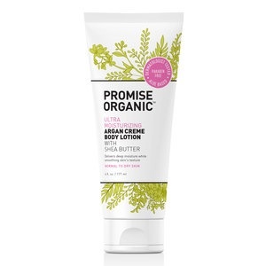 slide 1 of 1, Promise Organic Ultra Moisturizing Argan Creme Body Lotion With Shea Butter, 6 oz