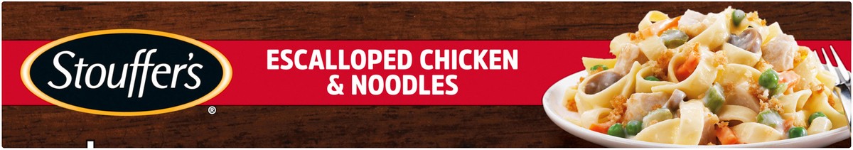 slide 8 of 8, Stouffer's Escalloped Chicken and Noodles Frozen Meal, 12 oz