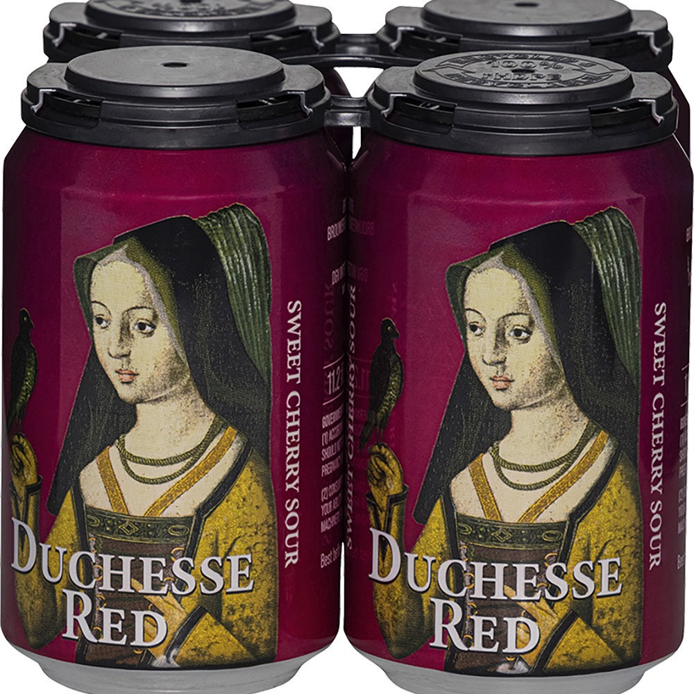 slide 1 of 1, Duchesse Red Can, 4 ct