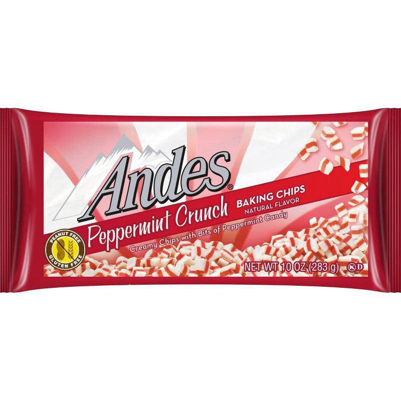 slide 1 of 9, Andes Peppermint Crunch Baking Chips 10 oz, 10 oz