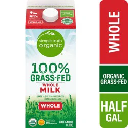 Simple Truth Organic Whole Milk 100% Grass-Fed