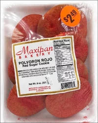 Maxipan Polvoron Rojo