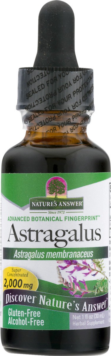 slide 6 of 9, Nature's Answer 2000 mg Immune Support Astragalus Root Fluid Extract 1 fl oz, 1 fl oz
