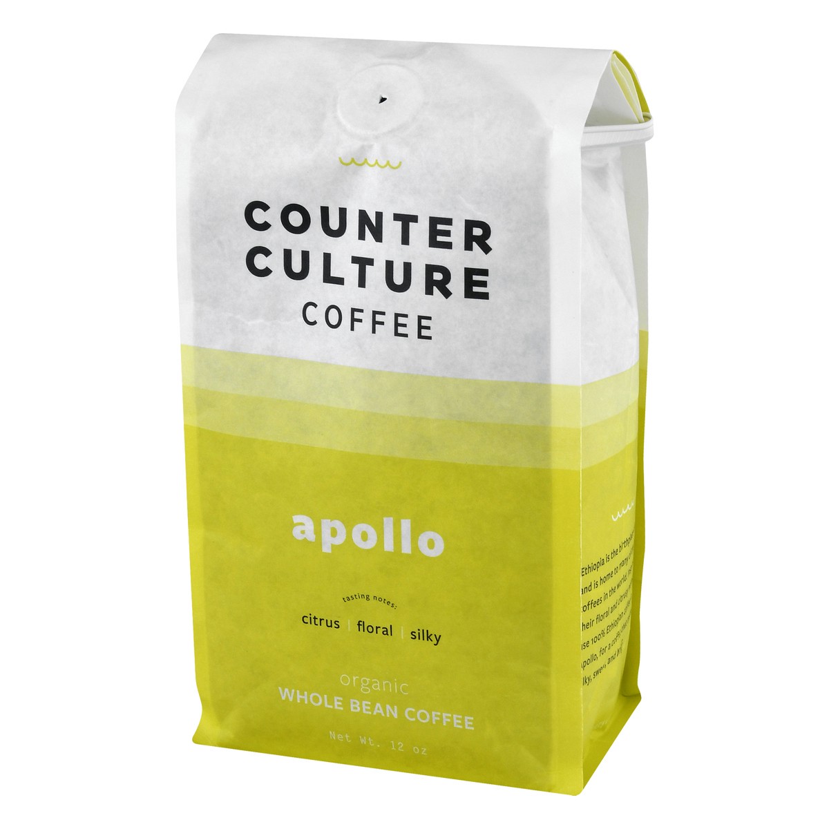 slide 2 of 9, Counter Culture Organic Whole Bean Apollo Coffee 12 oz, 12 oz