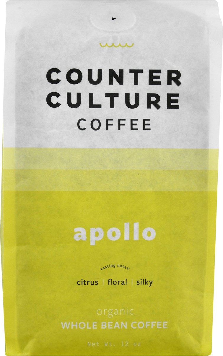 slide 1 of 9, Counter Culture Organic Whole Bean Apollo Coffee 12 oz, 12 oz
