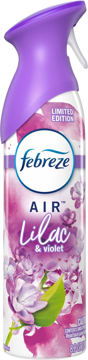 slide 4 of 4, Febreze Odor-Eliminating Air Freshener, Lilac & Violet, 8.8 fl oz, 8.8 oz