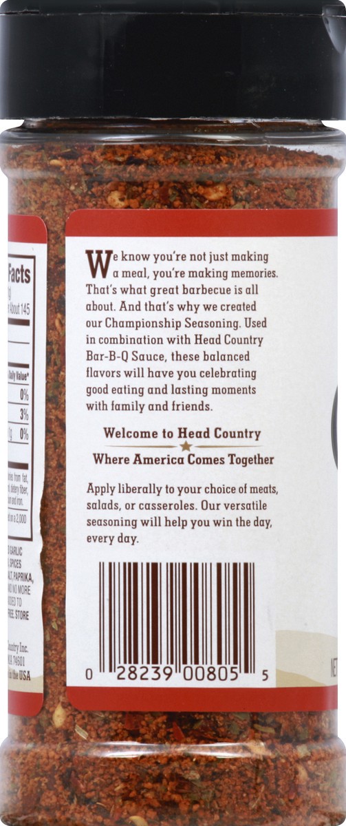 slide 2 of 6, Head Country Seasoning 5.12 oz, 5.2 oz