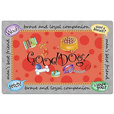 slide 1 of 1, Conimar Good Dog Pet Placemat, 1 ct