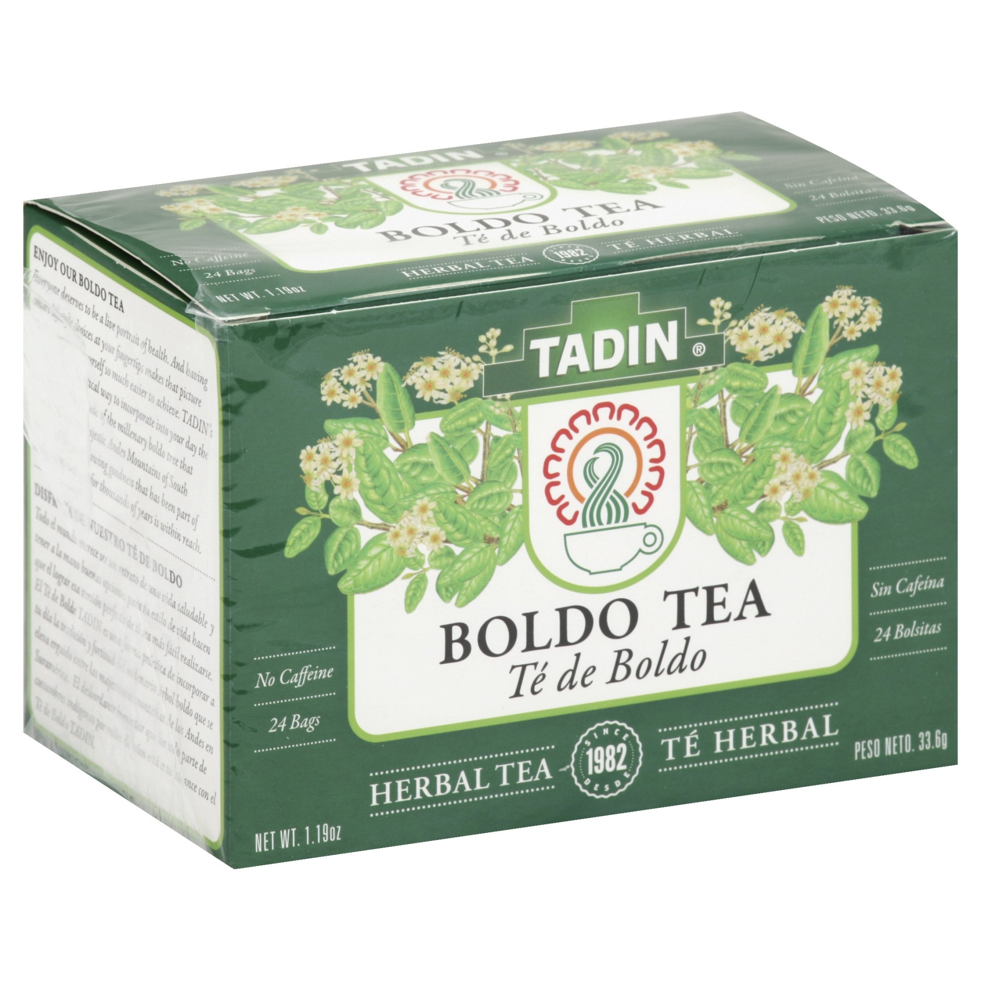 slide 1 of 1, Tadin Boldo Herbal Tea, 25 ct