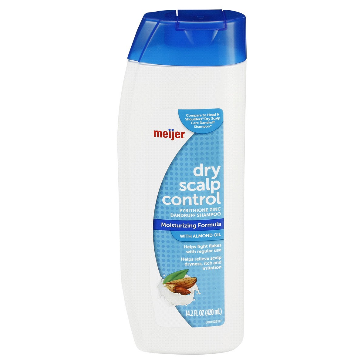 slide 1 of 5, Meijer Dry Scalp Dandruff Shampoo, Normal or Dry Hair, 14.2 oz