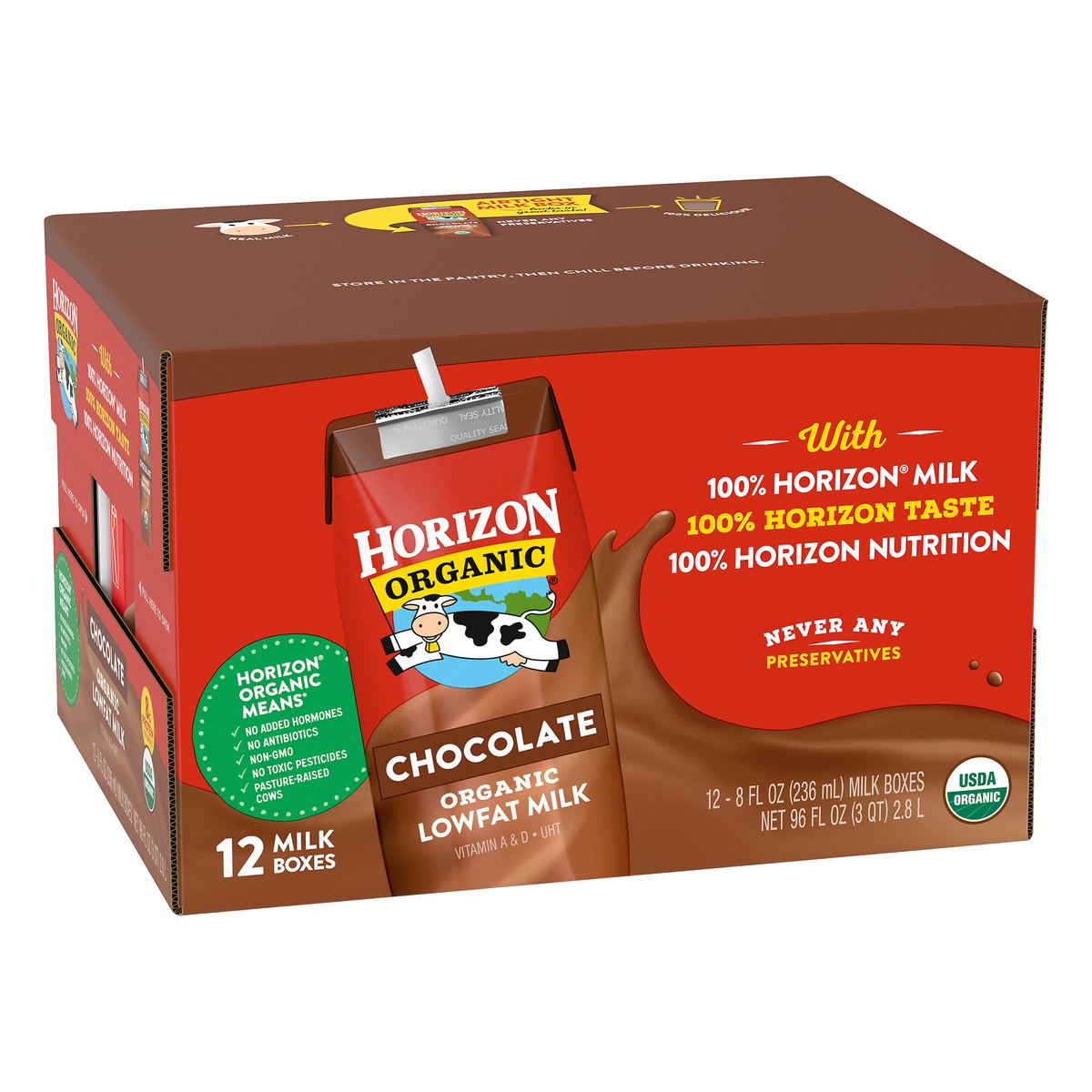 Horizon Organic Chocolate Low-Fat Milk | Shipt