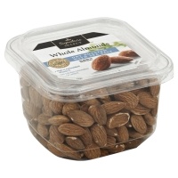 slide 1 of 1, Signature Select Nuts Almonds Whole Dry Roasted With Sea Salt, 11 oz