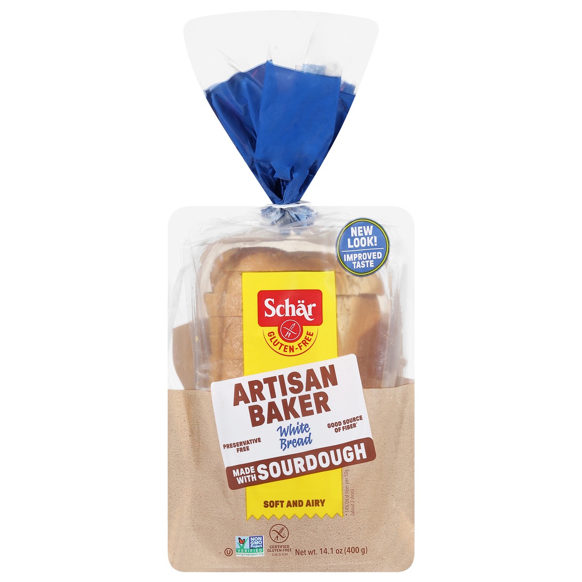 slide 1 of 13, Schar Artisan White Bread, 1 ct