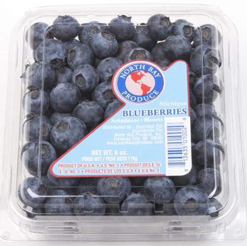 slide 1 of 1, Fresh Blueberries, 18 Ounce, 18 oz