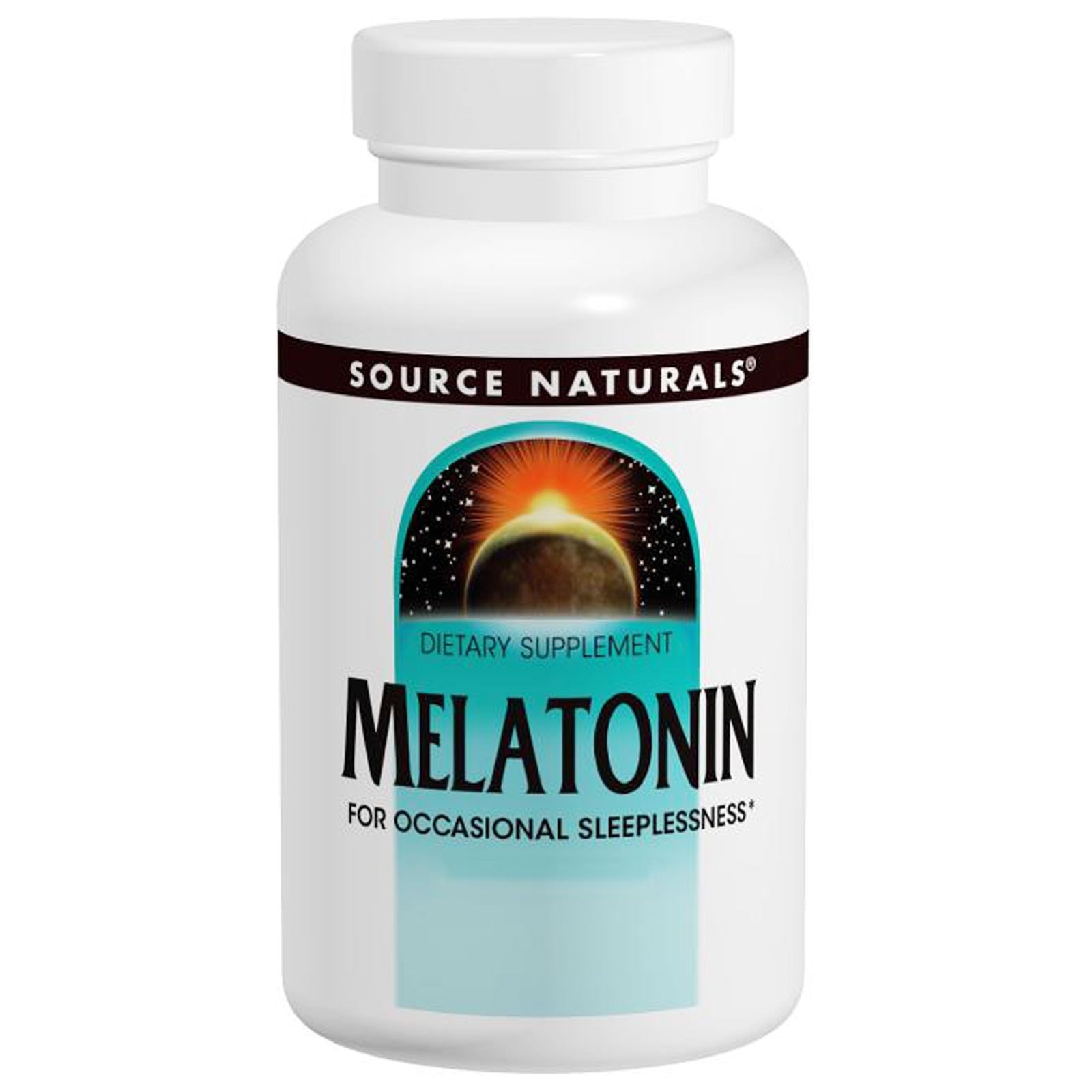 slide 1 of 1, Source Naturals 3mg Melatonin for Occasional Sleeplessness, 60 ct