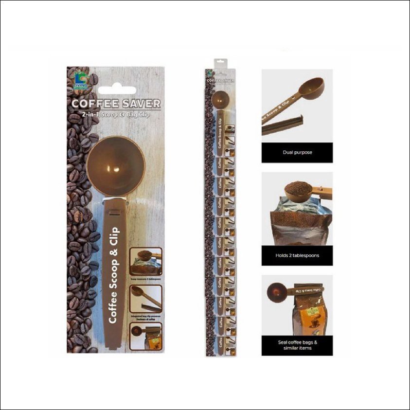 slide 1 of 1, Quest Coffee Clip & Scoop Cs, 1 ct