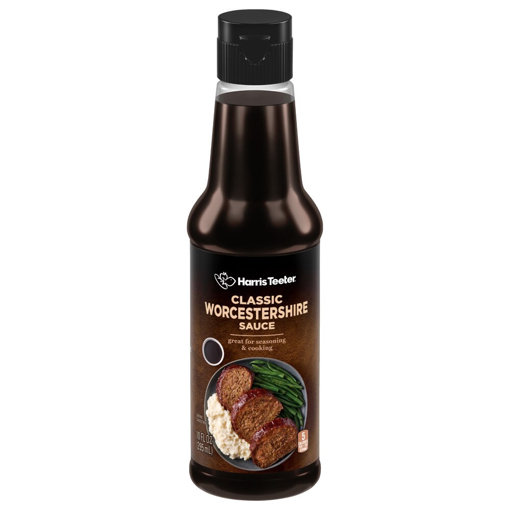 slide 1 of 2, Harris Teeter Worcestershire Sauce, 10 oz
