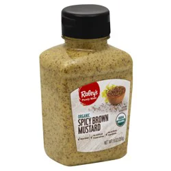 Raley's Organic Spicy Brown Mustard 9 oz