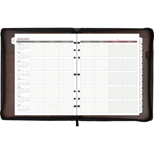 slide 10 of 10, Day Runner Harrison Brown Express Planner, 1 ct