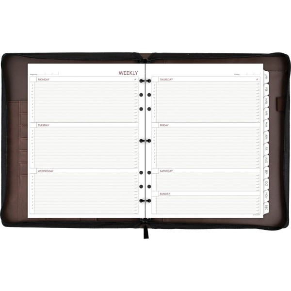 slide 9 of 10, Day Runner Harrison Brown Express Planner, 1 ct