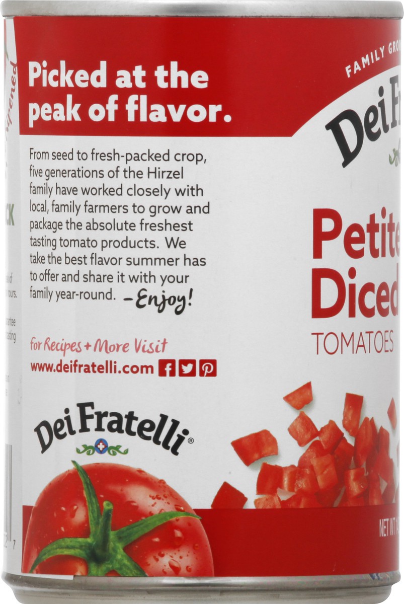 slide 8 of 12, Dei Fratelli Tomato Petite Diced, 14.5 oz