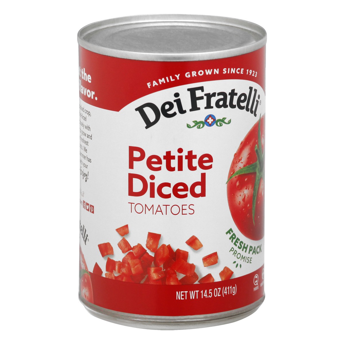 slide 6 of 12, Dei Fratelli Tomato Petite Diced, 14.5 oz