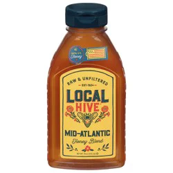 Local Hive Mid-Atlantic Raw & Unfiltered Honey Blend - 16 oz