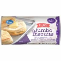 slide 1 of 1, Kroger Flakey Jumbo Buttermilk Biscuits, 16 oz