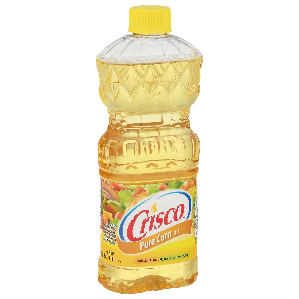 slide 4 of 9, Crisco Pure Corn Oil, 40 fl oz, 40 fl oz