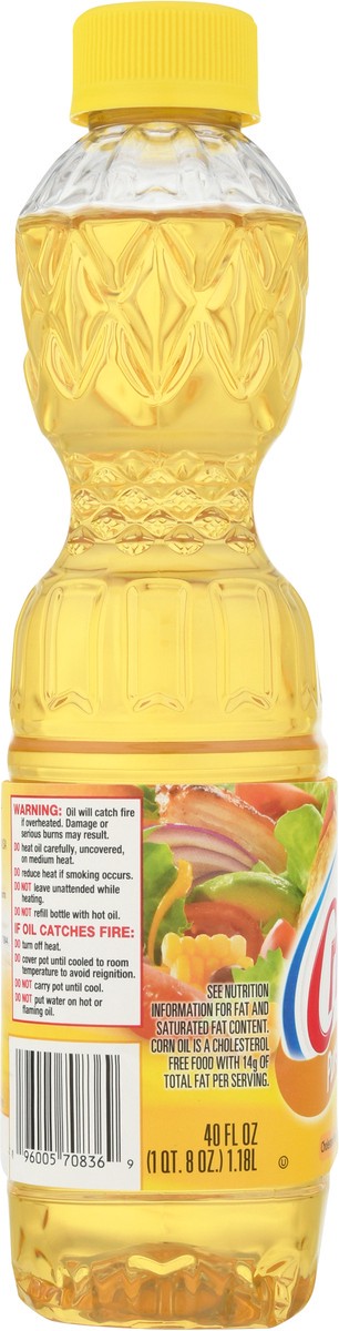 slide 5 of 9, Crisco Pure Corn Oil, 40 fl oz, 40 fl oz