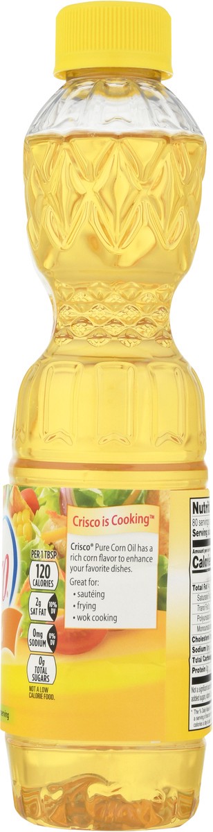 slide 7 of 9, Crisco Pure Corn Oil, 40 fl oz, 40 fl oz