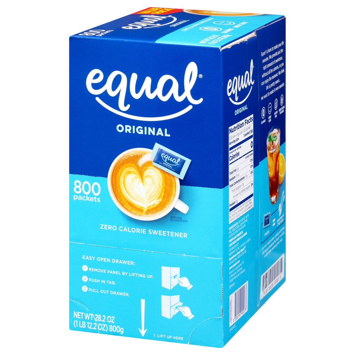 slide 2 of 9, Equal Sweetener Packets, 800 ct