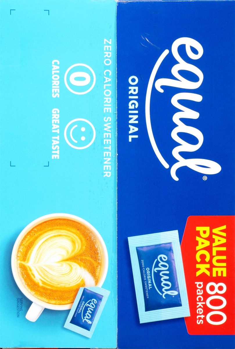 slide 6 of 9, Equal Sweetener Packets, 800 ct