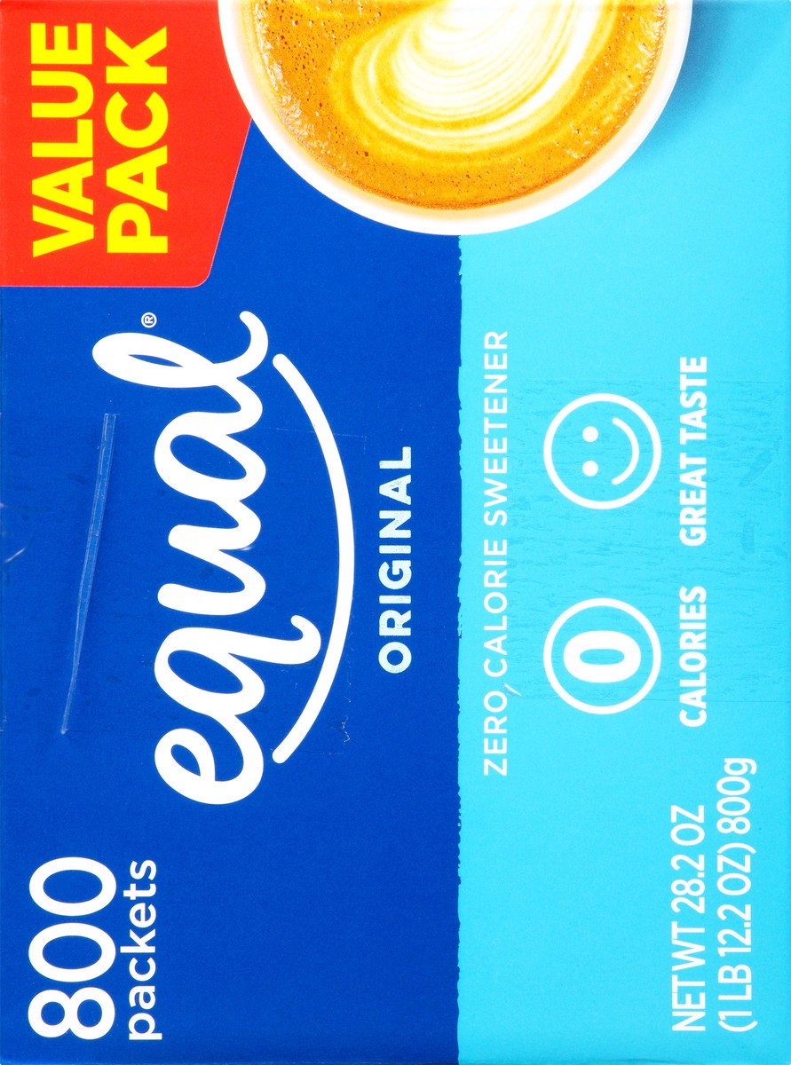 slide 3 of 9, Equal Sweetener Packets, 800 ct