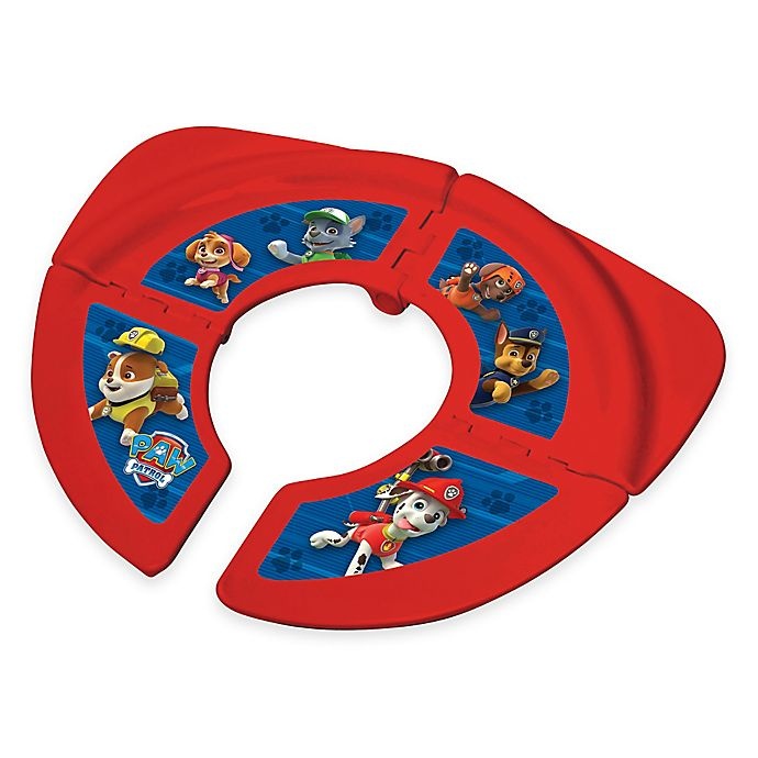 slide 1 of 3, Nickelodeon PAW Patrol Folding Travel Potty - Red, 1 ct