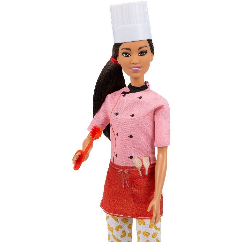 slide 3 of 5, Barbie ​Barbie Careers Pasta Chef Doll, 1 ct