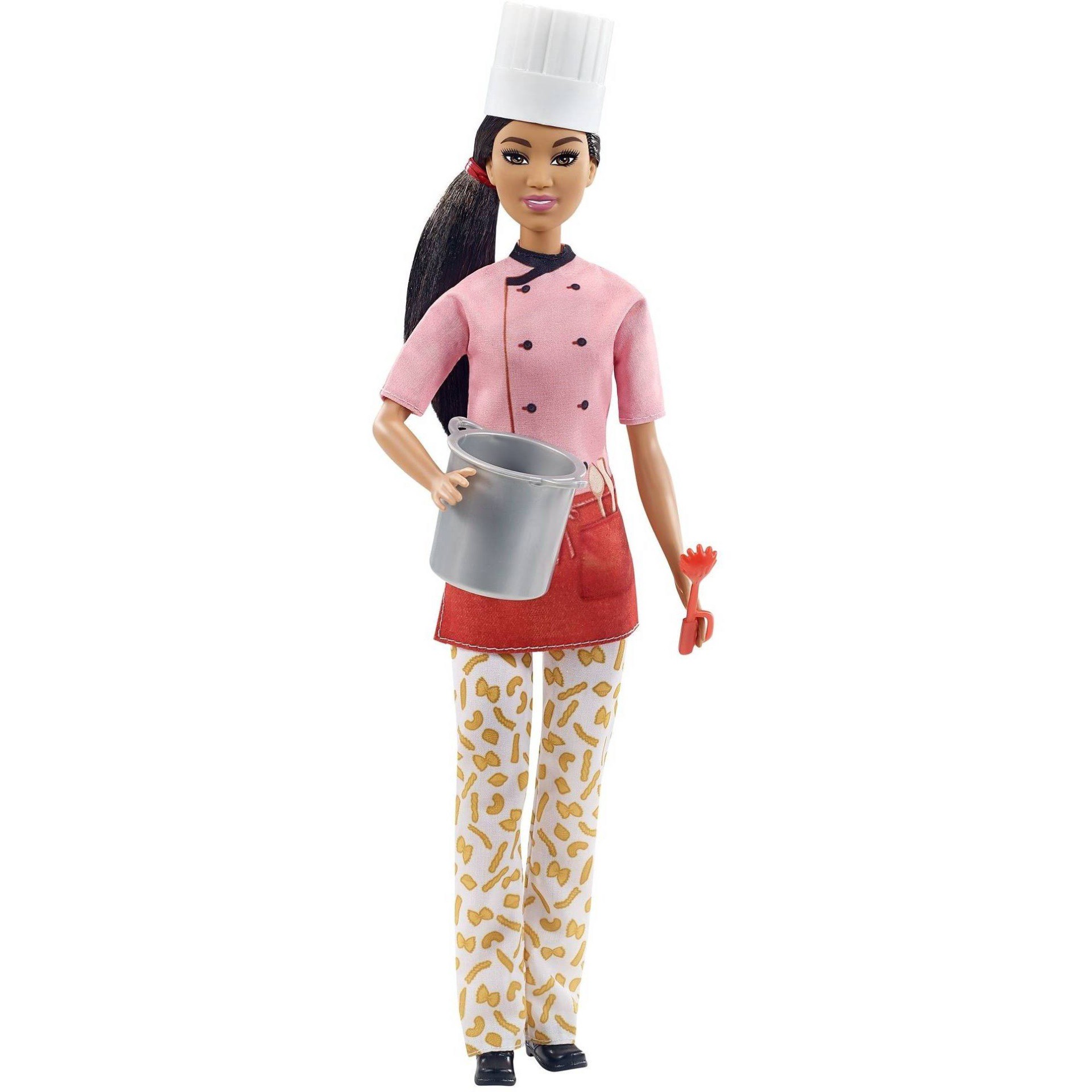 slide 1 of 5, Barbie ​Barbie Careers Pasta Chef Doll, 1 ct